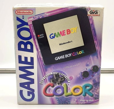 Nintendo Game Boy Color Atomic Purple Console [IT]