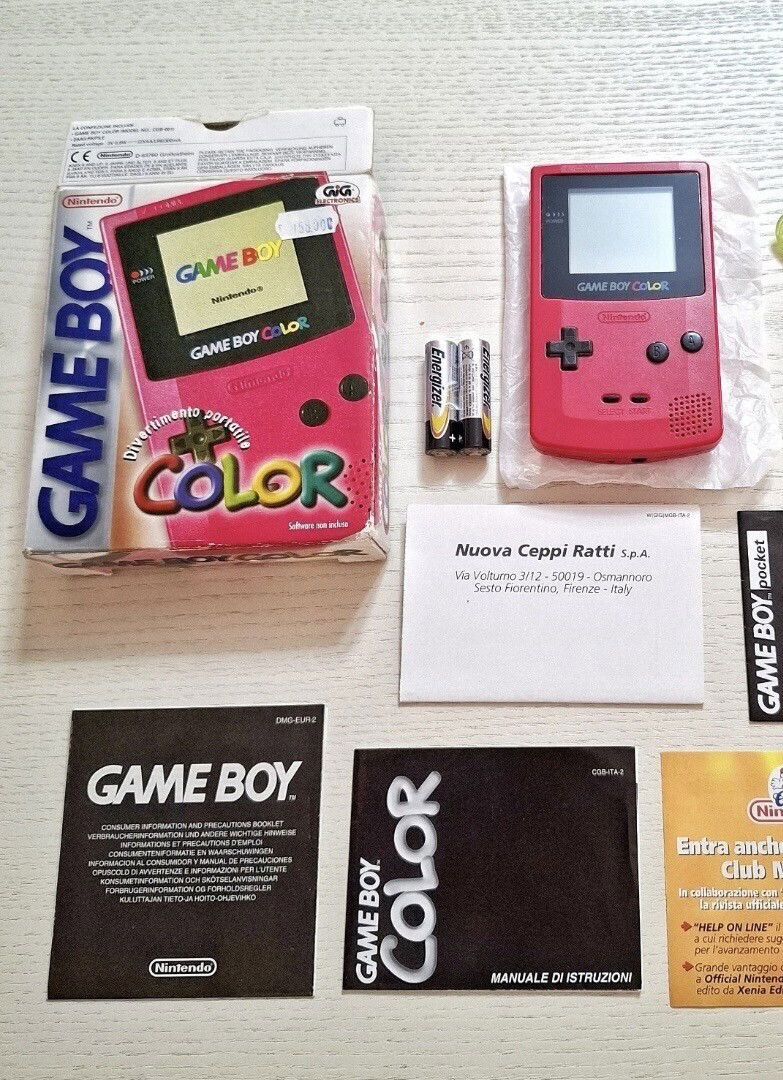  Nintendo Game Boy Color Berry Console [IT]