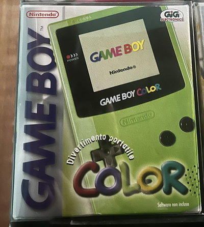 Nintendo Game Boy Color Green Console [IT]