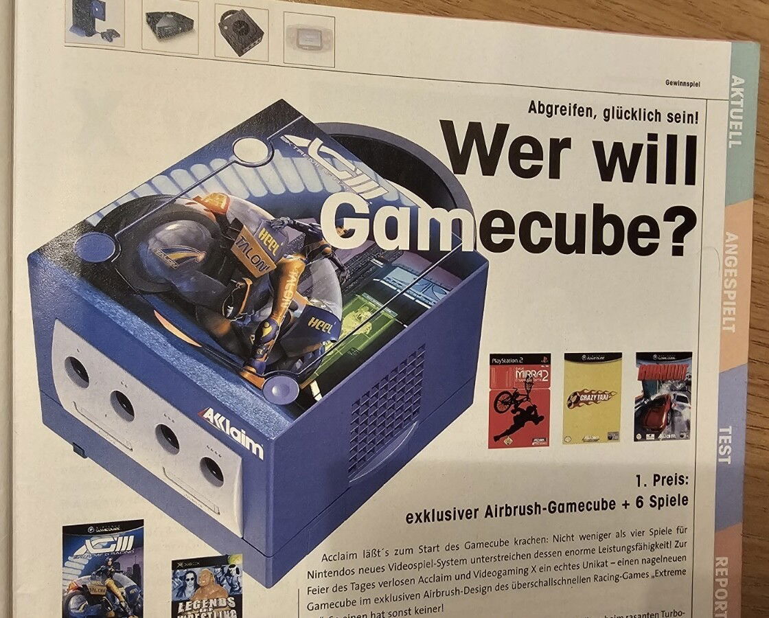 Nintendo GameCube Video Gaming X Airbrush Console