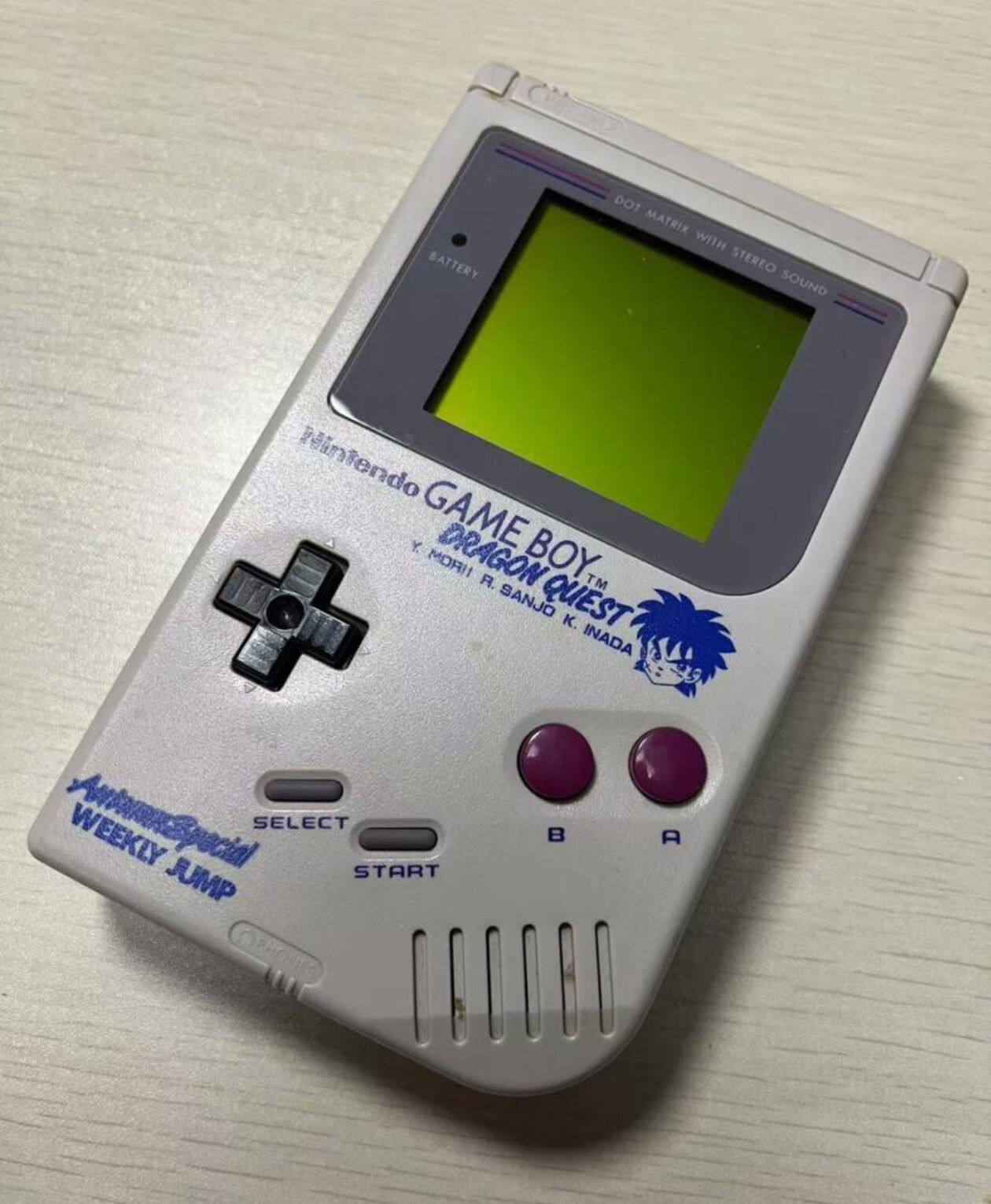 Nintendo Game Boy Weekly Jump Blue Dragon Quest Console