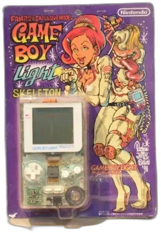 Nintendo Game Boy Light Clear Famitsu Console