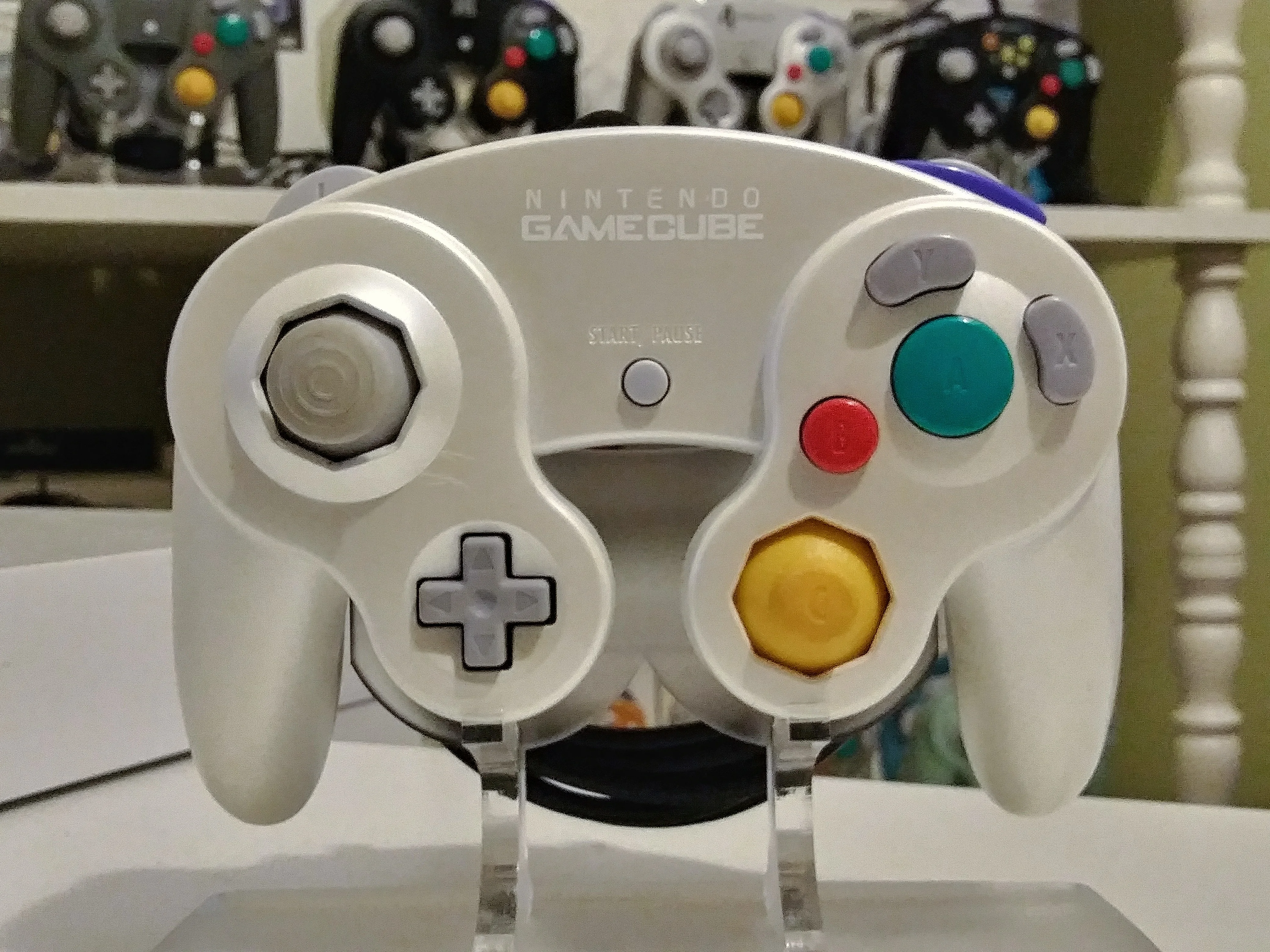  Nintendo GameCube Final Fantasy Crystal White Controller