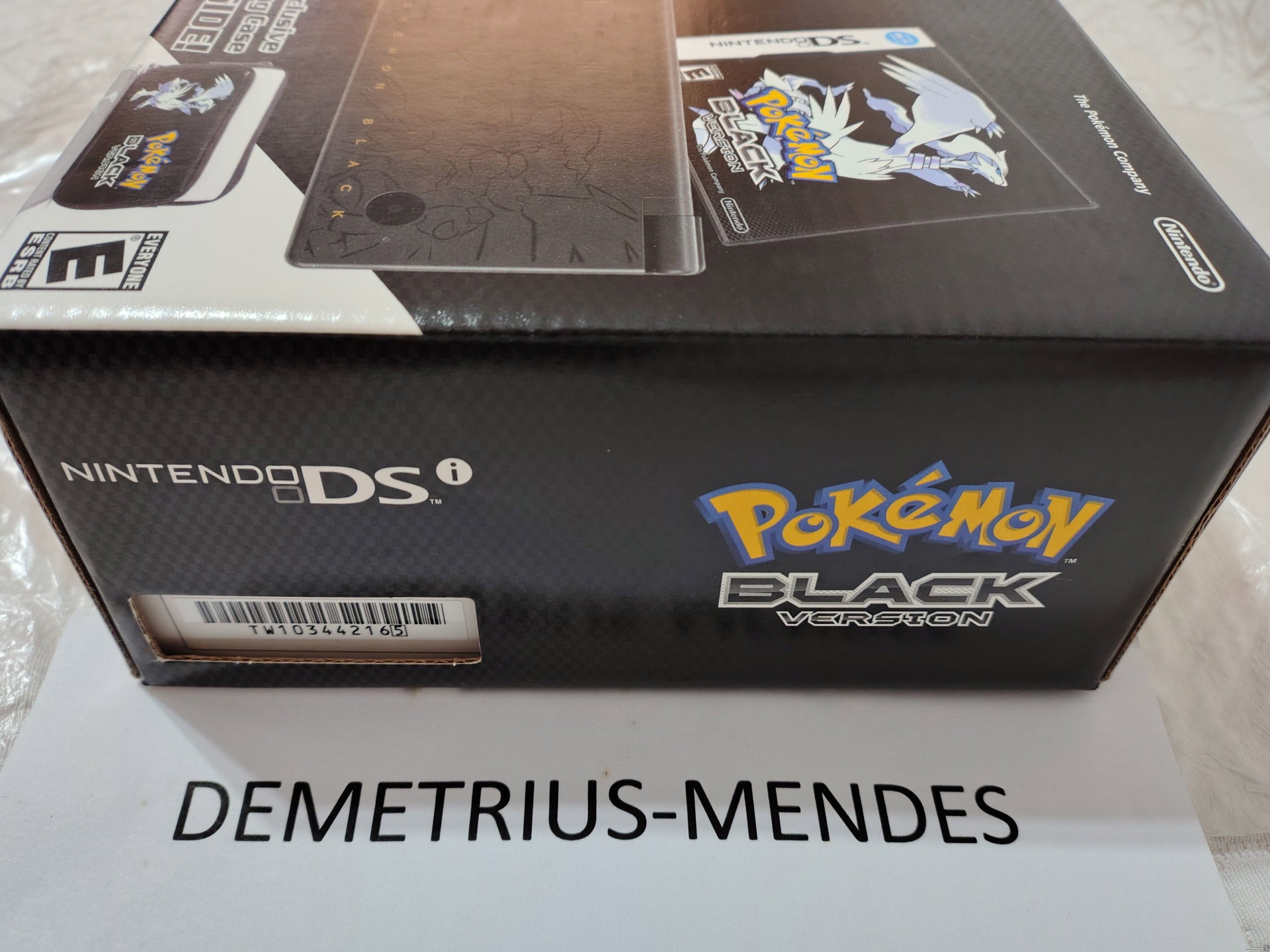 Consolevariations - Nintendo DSi Pokemon Black Console [NA 