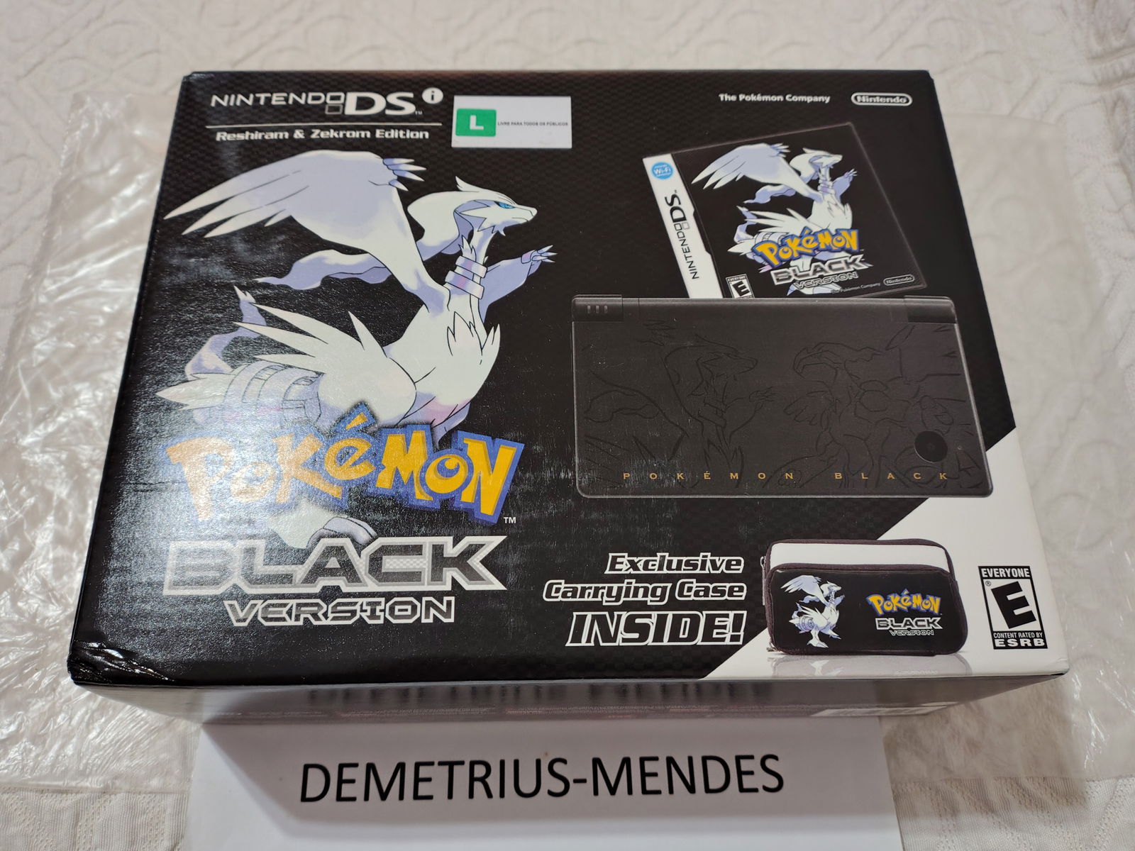 Nintendo DSi Pokemon Black Console [NA]