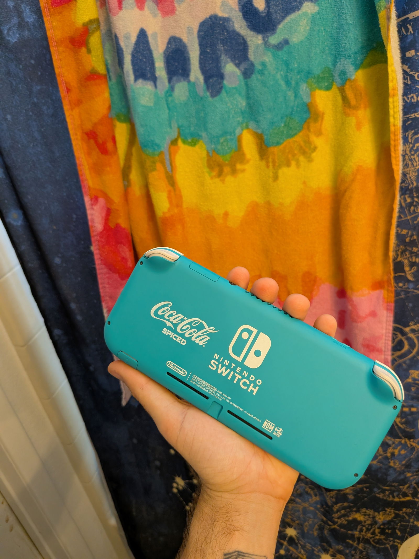 Nintendo Switch Lite Coca-Cola Spiced Console
