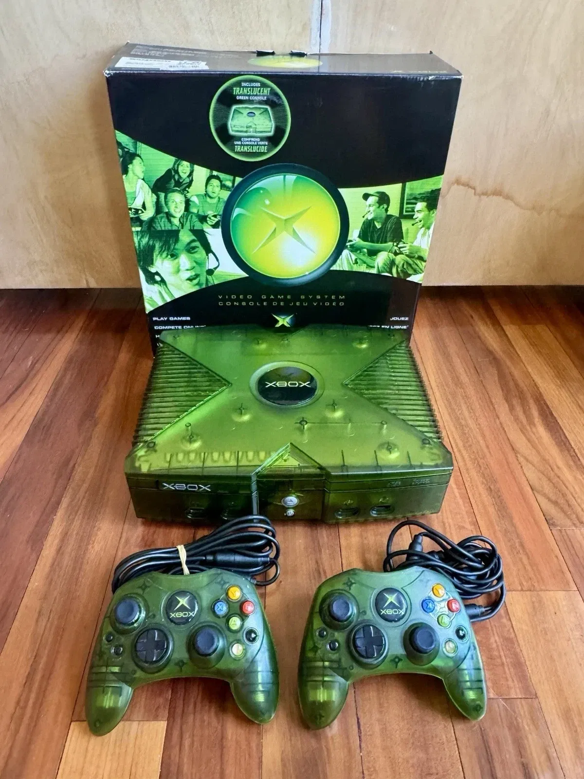  Microsoft Xbox Crystal Green [CA]