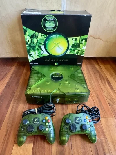 Microsoft Xbox Crystal Green [CA]