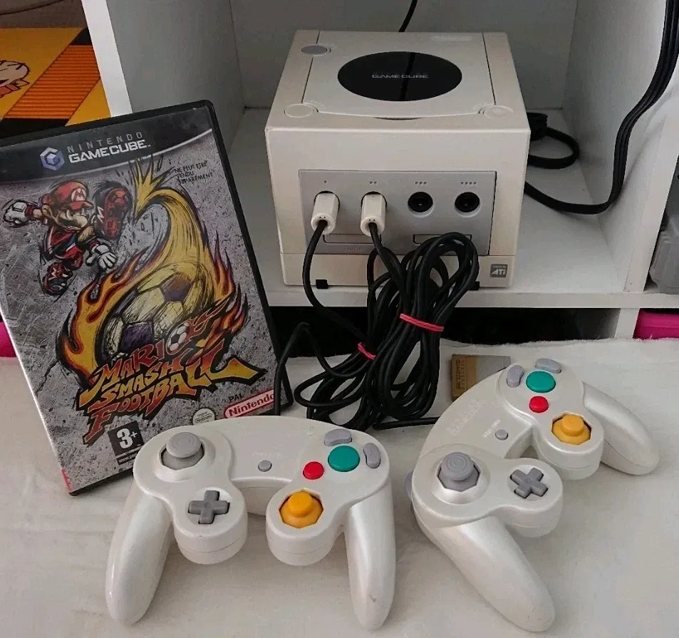 Nintendo GameCube Mario Smash Football Bundle