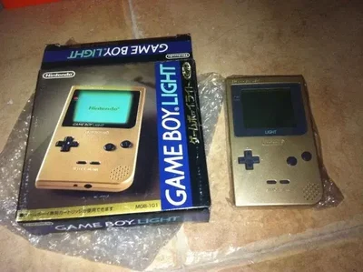 Nintendo Game Boy Light Gold Console
