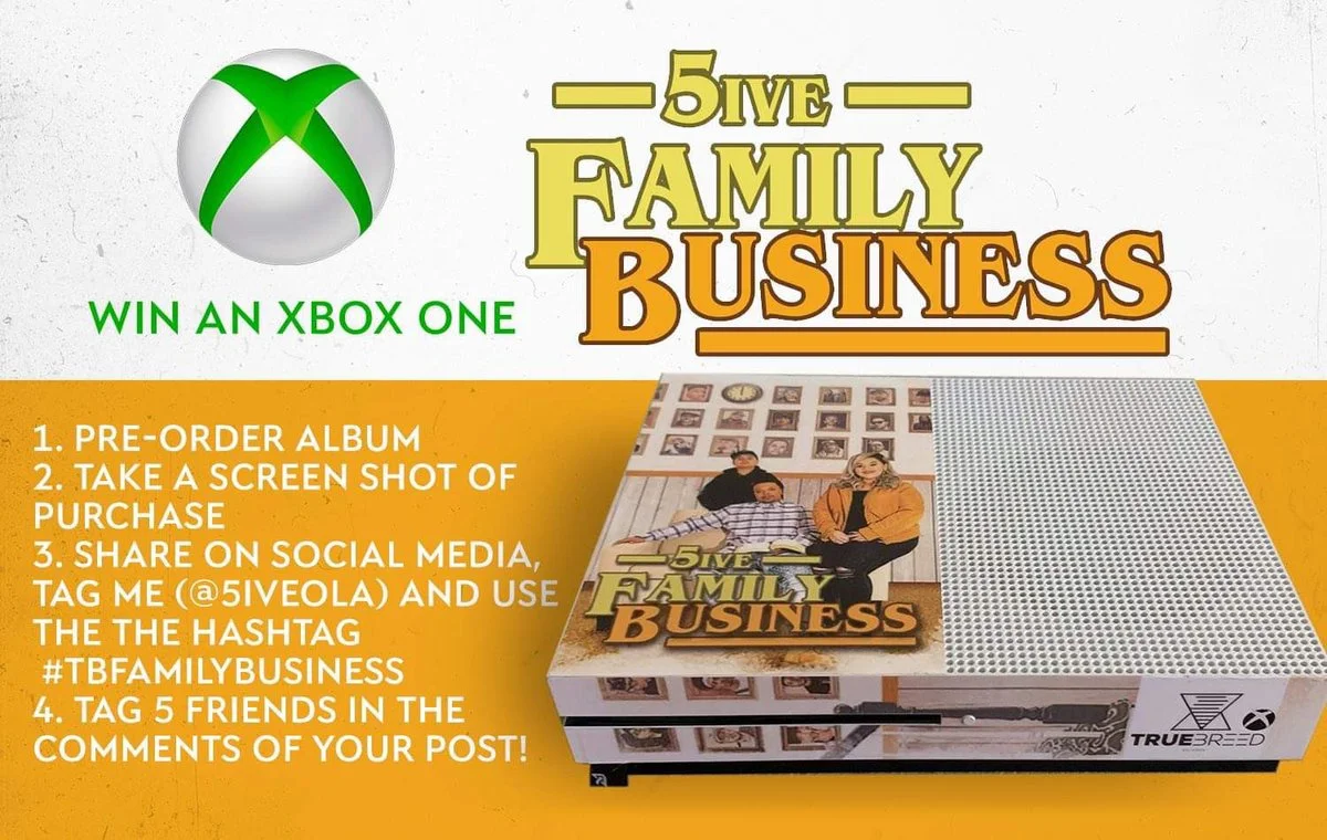  Microsoft Xbox One S 5ive Family Business Console