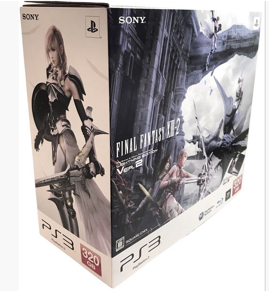 Sony PlayStation 3 Slim Final Fantasy XIII-2 Black Console