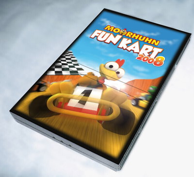 Sony PlayStation 2 Slim Moorhuhn Fun Kart 08 Console