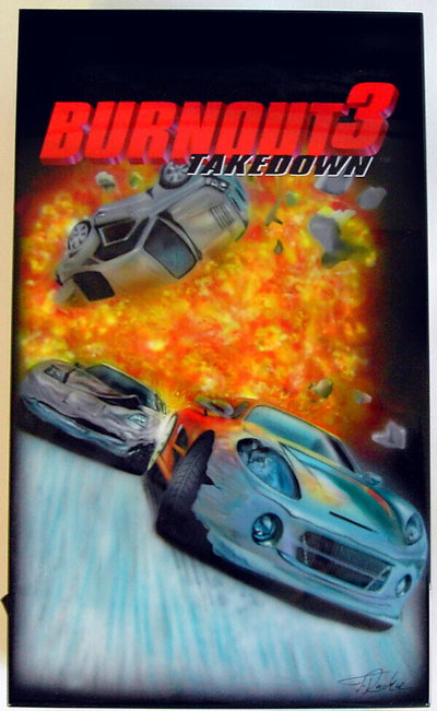 Sony PlayStation 2 Burnout 3 Takedown Console 2