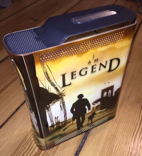Microsoft Xbox 360 possibly DIY "I am legend" airbrush