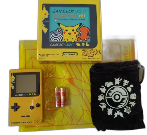  Nintendo Game Boy Light Pokemon Center Pikachu Console
