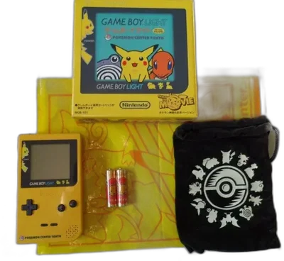 Nintendo Game Boy Light Pokemon Center Pikachu Console