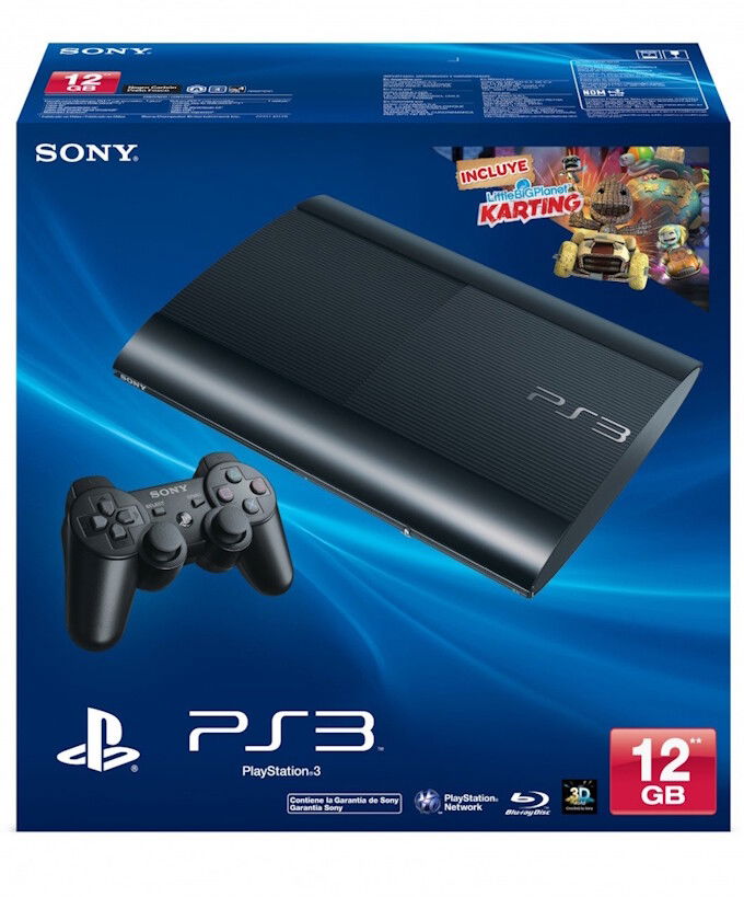 Sony PlayStation 3 Super Slim Black Console [EU]