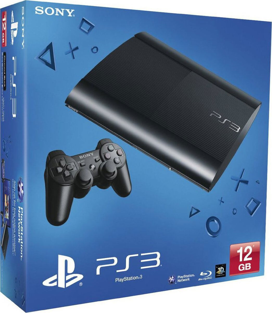 Sony PlayStation 3 Super Slim Black Console [EU]