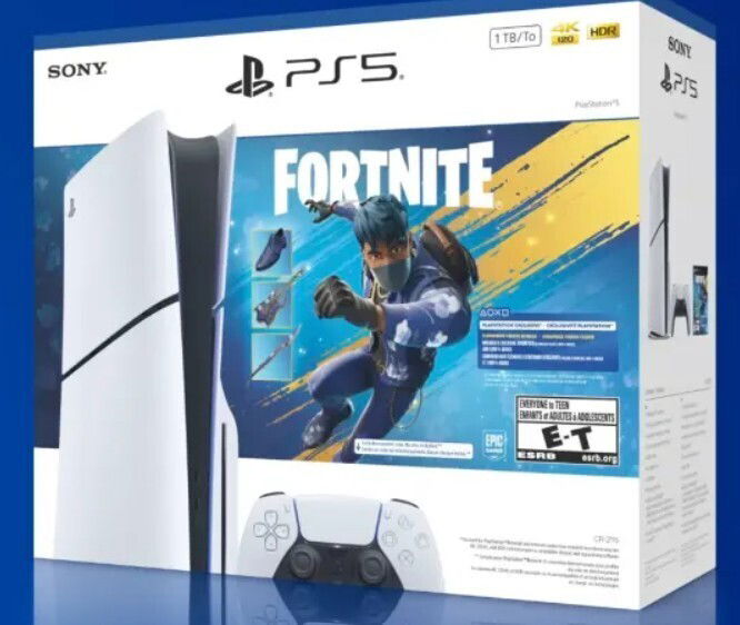  Sony PlayStation 5 Slim Fortnite Flowering Chaos Bundle [NA]