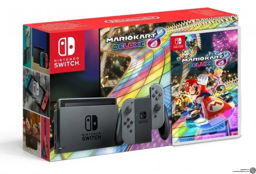 Consolevariations - Nintendo Switch Mario Kart 8 Deluxe Bundle [EU ...