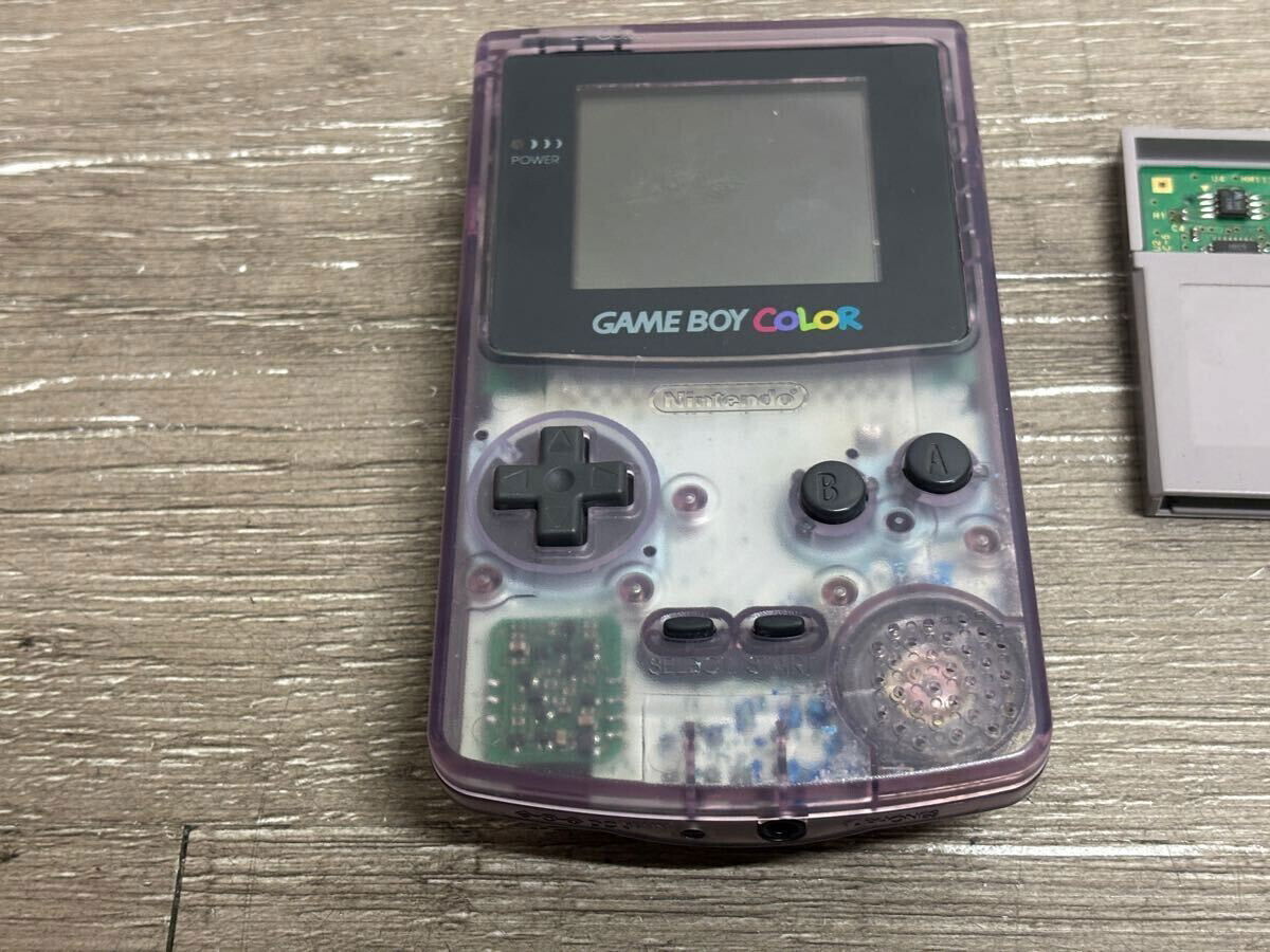 Nintendo Game Boy Color Atomic Purple X3 prototype Console