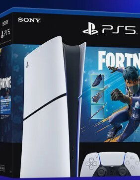  Sony PlayStation 5 Slim Digital Edition Fortnite Flowering Chaos Bundle [NA]
