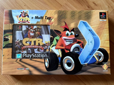 Sony PlayStation Multitap + Crash Team Racing game [EU]