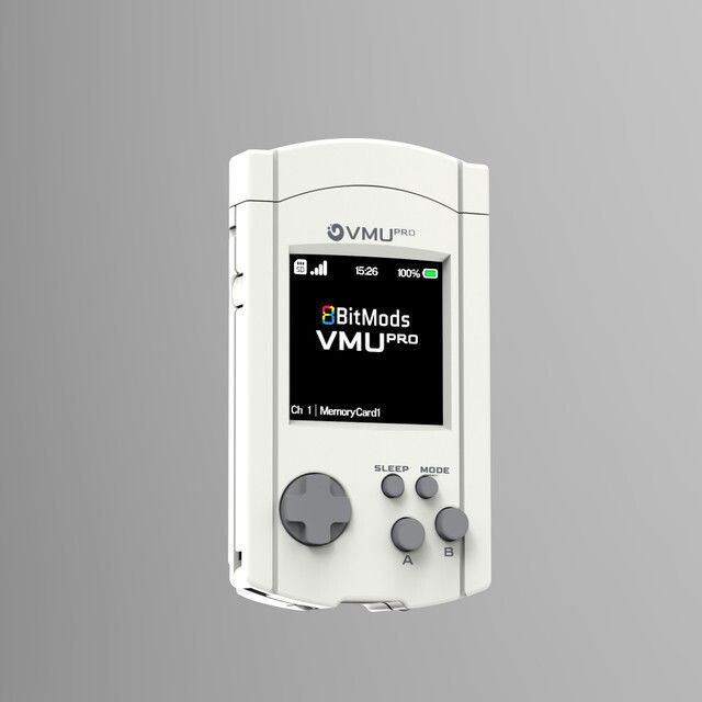 Sega Dreamcast VMUPro Handheld & Visual Memory Card for Dreamcast