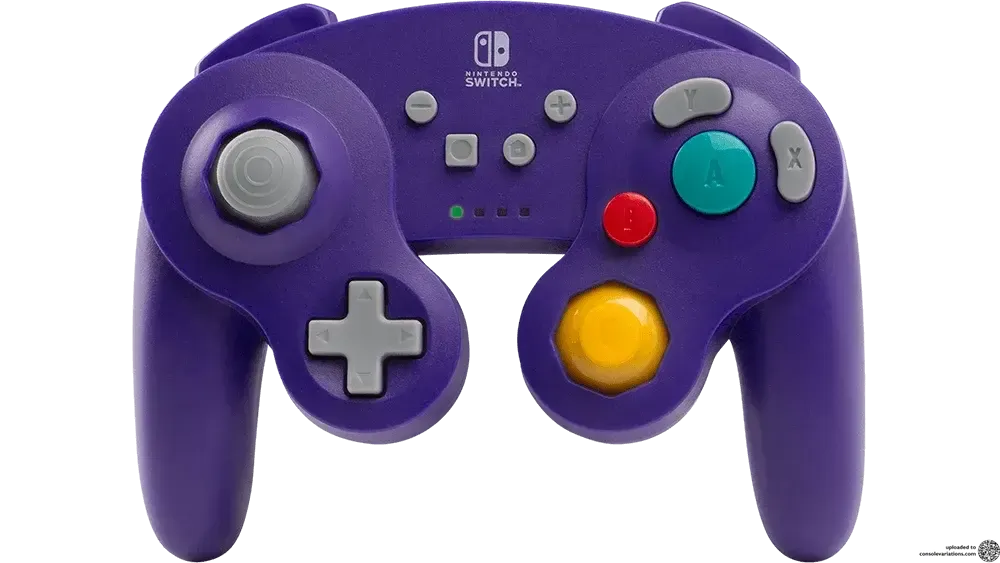 Switch Controller Variation Consolevariations - Power A Switch Indigo Wireless GameCube Controller ...