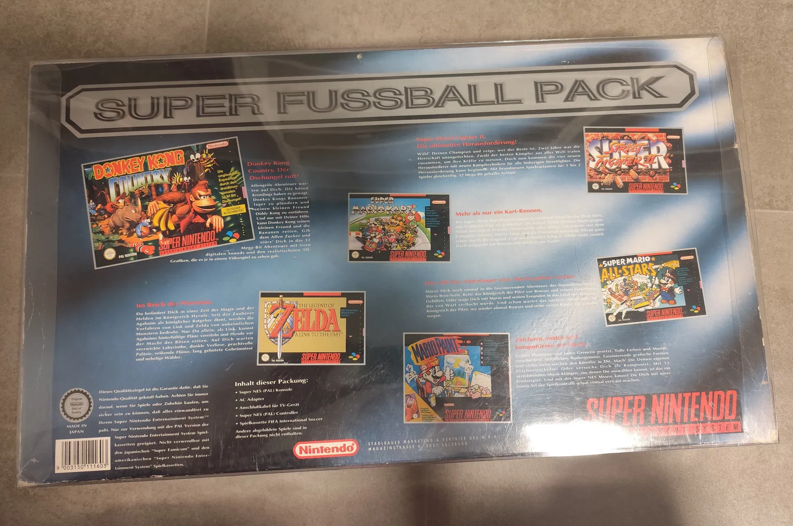 SNES FIFA international Soccer Bundle