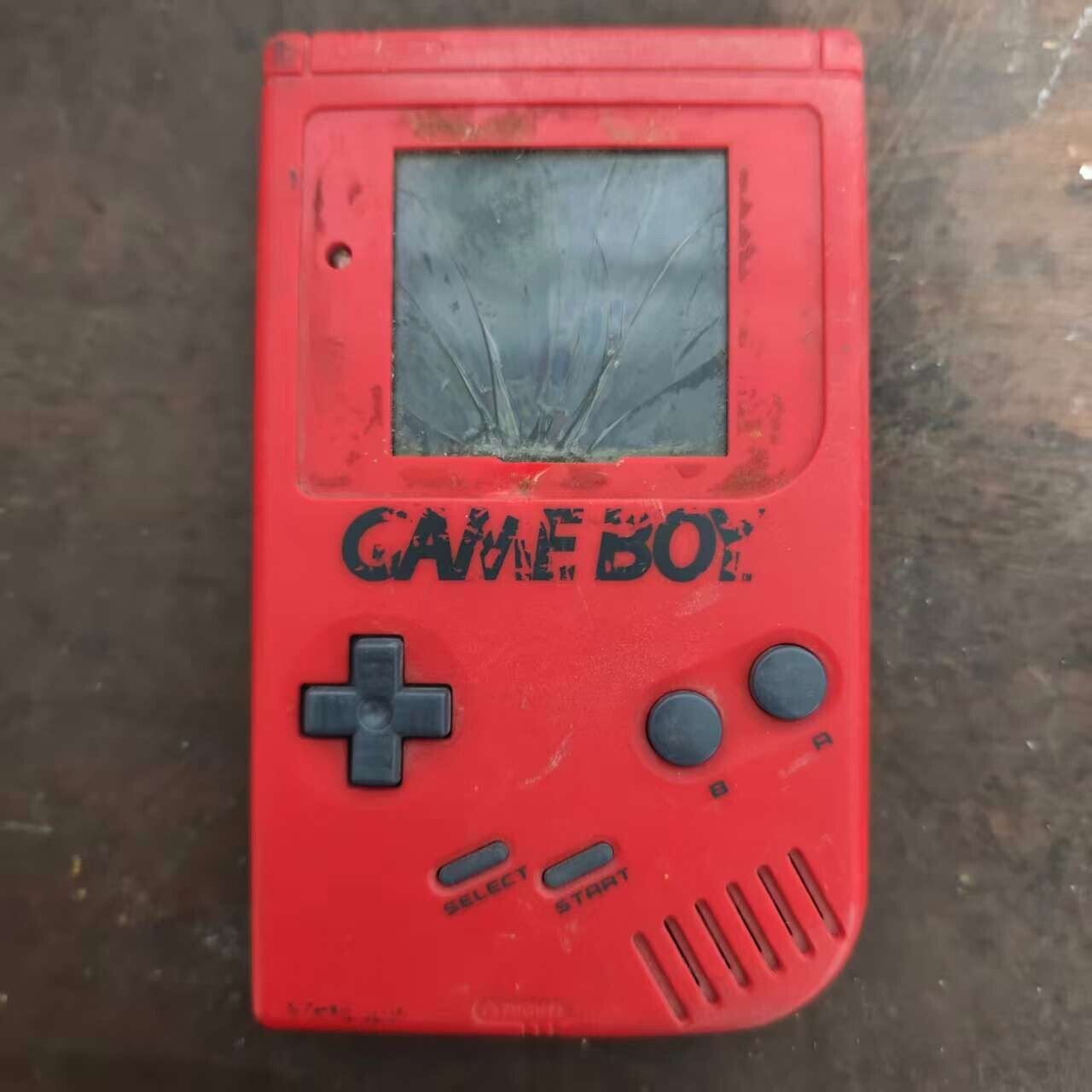  Nintendo Game Boy Red Commercial Console