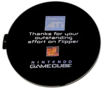  Nintendo GameCube Ati Flipper Faceplate