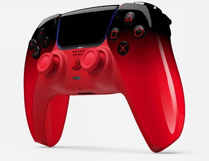 Sony PlayStation 5 DualSense Techno Red Controller [NA]