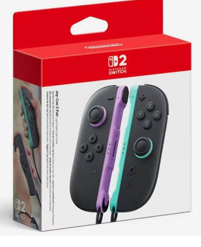 Nintendo Switch 2 Light Purple / Light Green Joycon