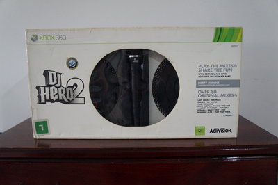 Microsoft Xbox 360 DJ Hero 2 Party bundle