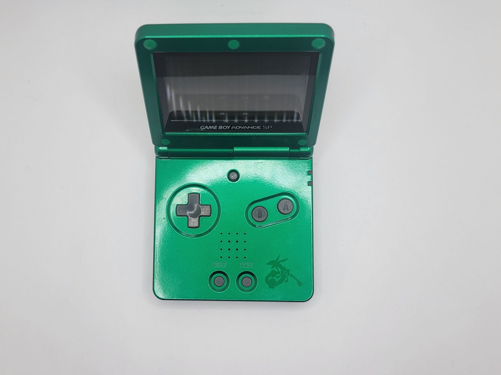Nintendo Game Boy Advance SP Pokemon Center Emerald Rayquaza Console