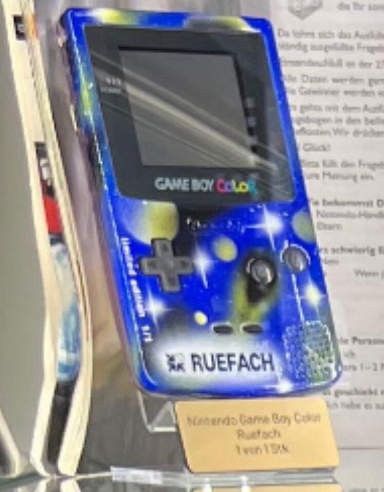 Nintendo Game Boy Color Ruefach Console
