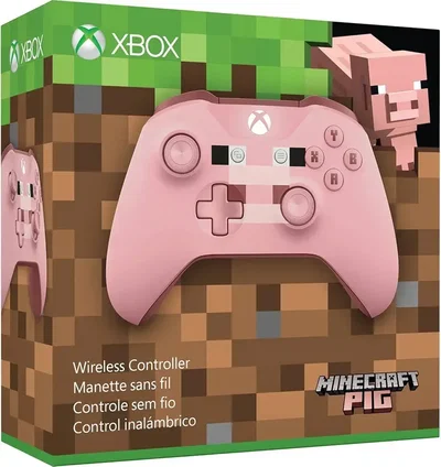 Microsoft Xbox One S MineCraft Pig Controller [EU]