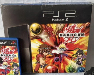 Sony PlayStation 2 Slim Bakugan bundle