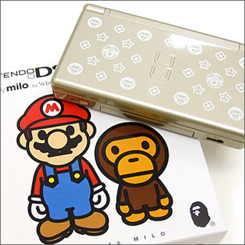  Nintendo DS Lite Bathing Ape Milo Console