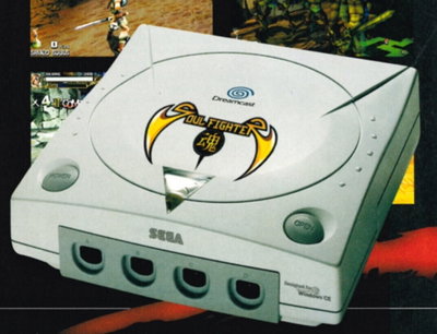 Sega Dreamcast Soul Fighter Console