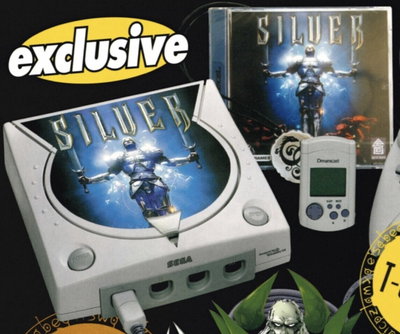 Sega Dreamcast DCM Silver Console