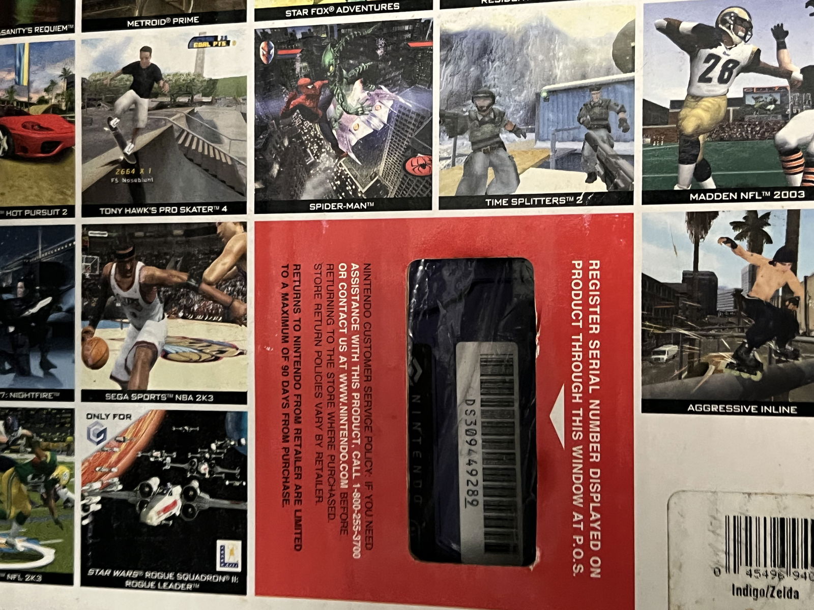 Nintendo GameCube 3 Game Bonus Bundle