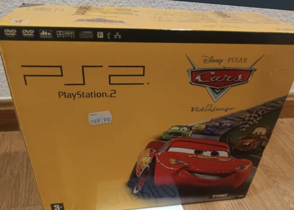  Sony PlayStation 2 Slim Disney Pixar Cars