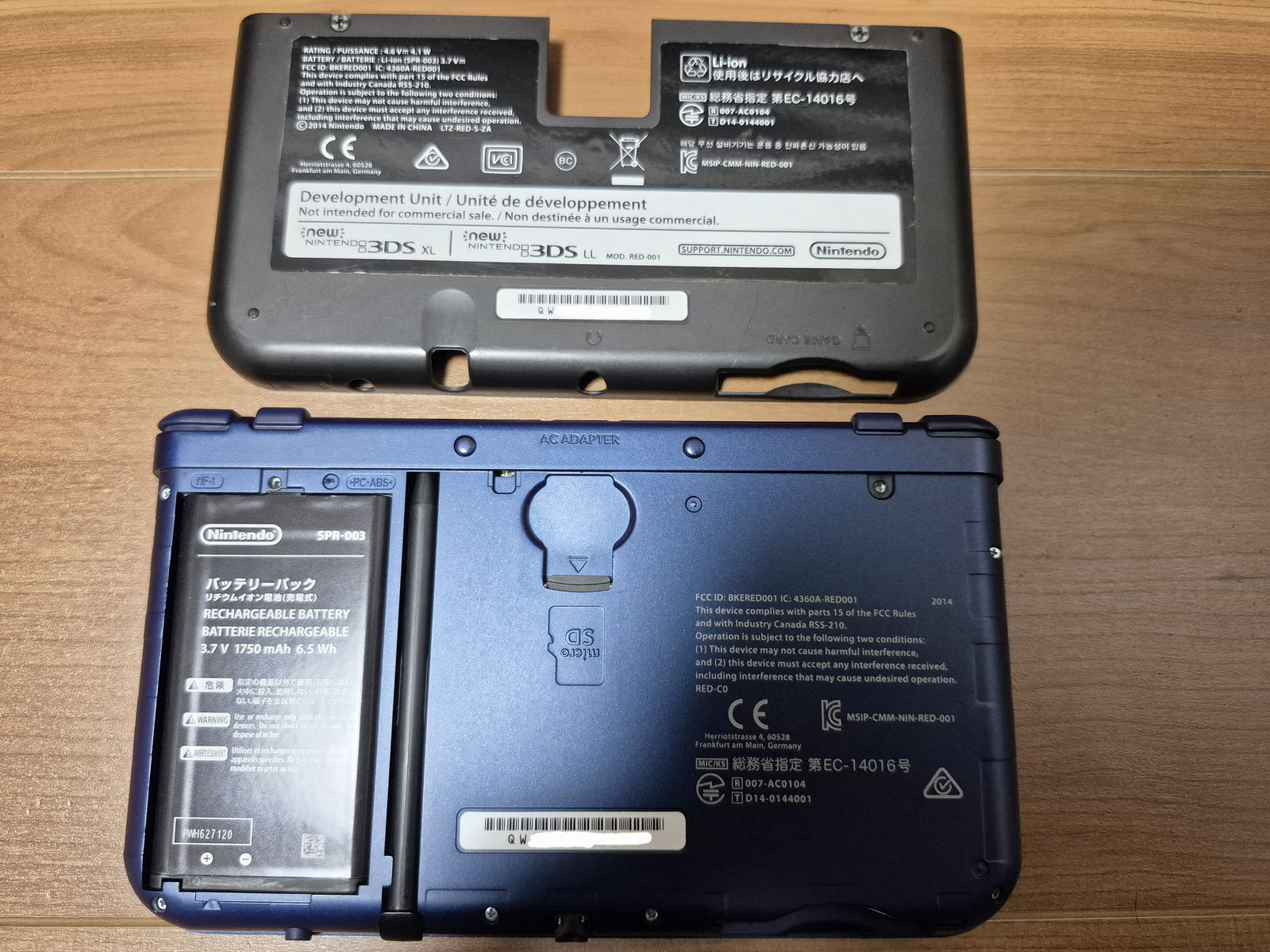 New Nintendo 3DS XL Development Unit