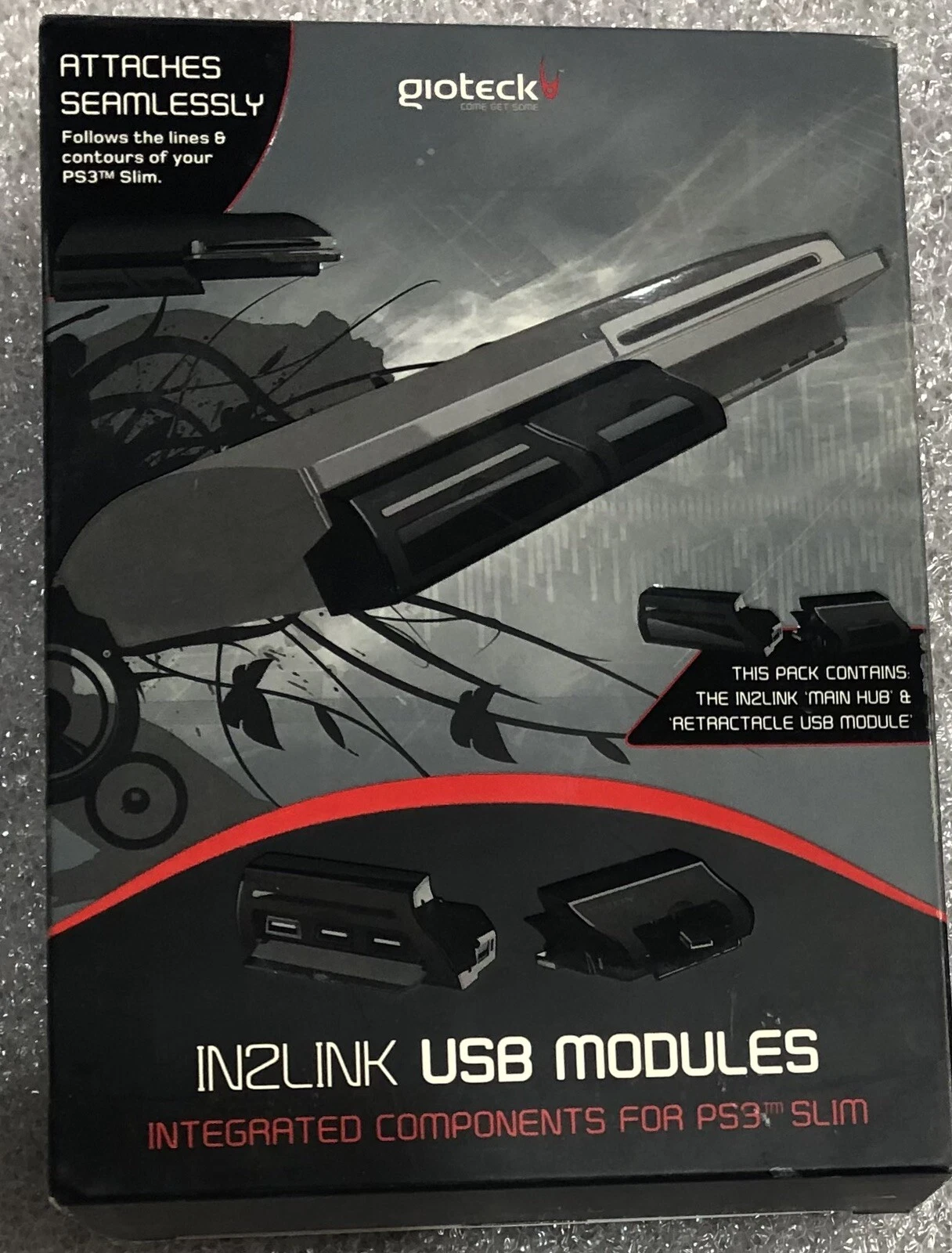  Sony PlayStation 3 Slim Gioteck In2Link USB Modules