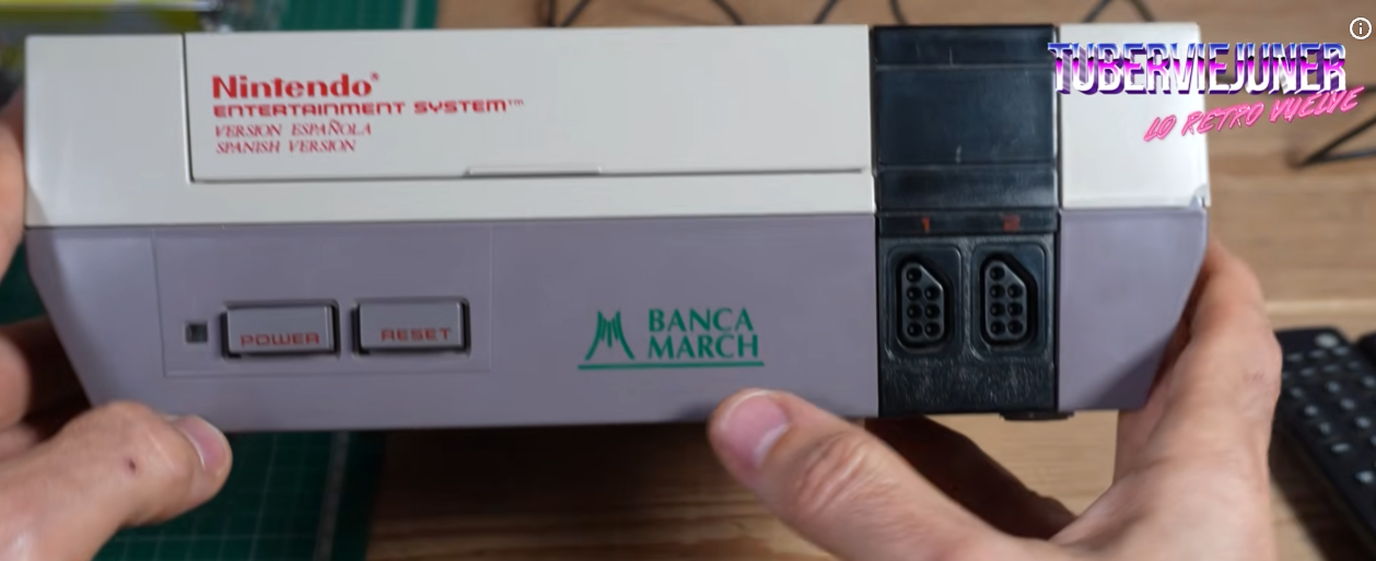 Nintendo NES Version Española Banca March