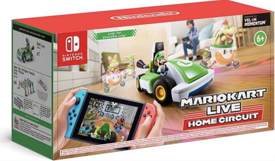 Nintendo Switch Mario Kart Home Circuit Live Luigi Set 