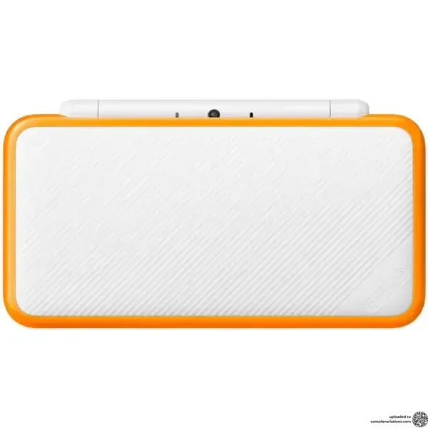 Consolevariations - New Nintendo 2DS XL White & Orange Console
